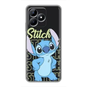 Чохол з принтом Стіч на Realme C51 (Stitch 626)