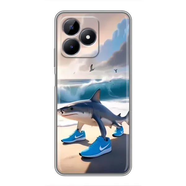 Чехол с принтом «Тралалело тралала» для Realme C51