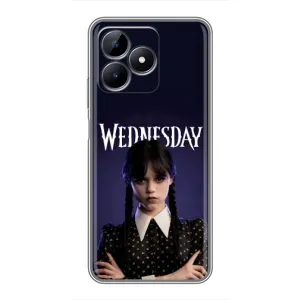 Силіконовий чохол з картинкою для Realme C51 (Wednesday)