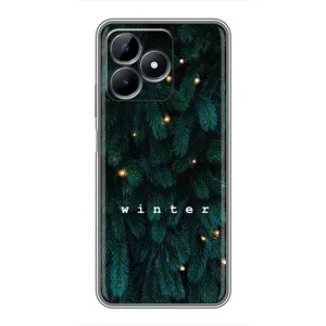 Новорічні, Святкові Чохли для Realme C51 - 2024 год (Winter)