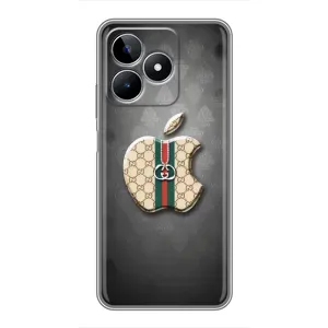 Чехлы ГУЧЧИ для РЕалми С53 (AlphaPrint) (Apple gucci)