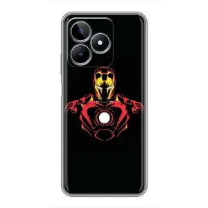 Чехлы с героями Марвел Realme C53 (VPrint) (Человек железный)