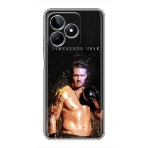 Чохол з картинкою Олександр Усик для Realme C53 (Боксер Олександр Усик)