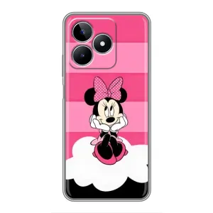 Міккі Маус чохол для Realme C53 (AlphaPrint - Мультяшні) (Дівчинка Maus)