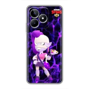 Чехлы Brawl Stars для Realme C53 (AlphaPrint) (Емз Бравл Старс)