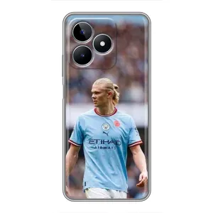 Чехлы с футболистом Ерлинг Холанд для Realme C53 (AlphaPrint) (Эрлинг Холанд)