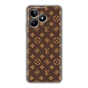 Чехлы Луи Витон для Realme C53 (AlphaPrint - LOUIS VUITTON) (фон LOUIS VUITTON)