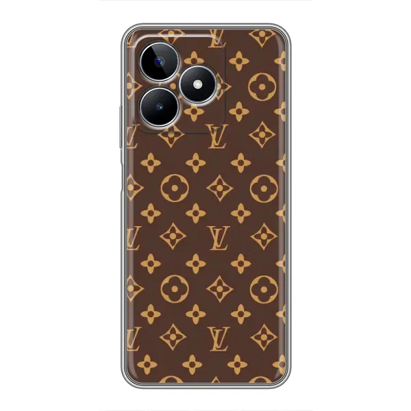 Чехол с принтом «фон LOUIS VUITTON» для Realme C53 Чехол с принтом «фон LOUIS VUITTON» для Realme C53