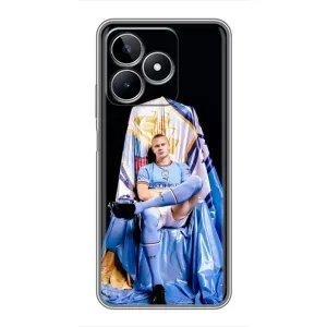Чехлы с футболистом Ерлинг Холанд для Realme C53 (AlphaPrint) (футболист Холанн)