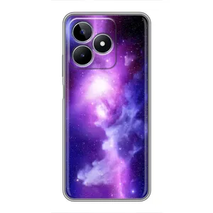 Космические Чехлы для РЕалми С53 (VPrint) (Галактика)