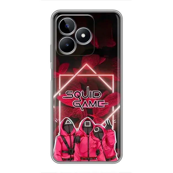 Чехол с принтом «Охранники Игра кальмара» для Realme C53 Чехол с принтом «Охранники Игра кальмара» для Realme C53