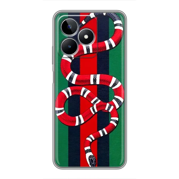 Чехол с принтом «Gucci змия» для Realme C53