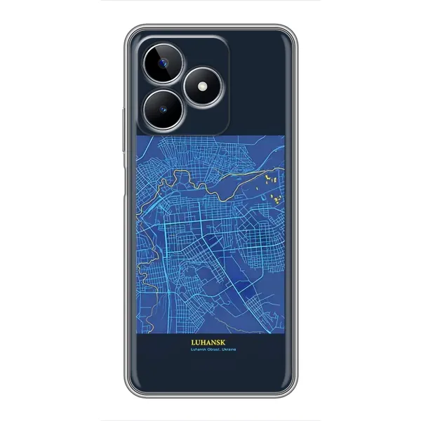 Чехол с принтом «Гуганск» для Realme C53