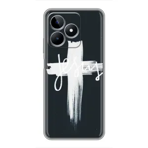 Християнські Чохли для Realme C53 (AlphaPrint) (Ісус)