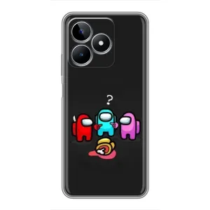 Чехол Амонг Ас для Realme C53 (AlphaPrint)