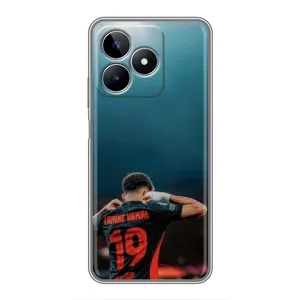 Чехол с футболистом Ламин Ямаль Realme C53 (Ламин 19)