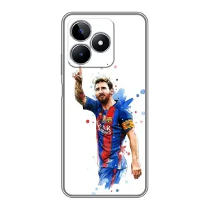 Чехлы Месси для Realme C53 (AlphaPrint) (Лео Месси)