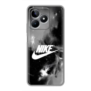 Чехол для Realme C53 - с принтом Найк (AlphaPrint) (Лого Найк)