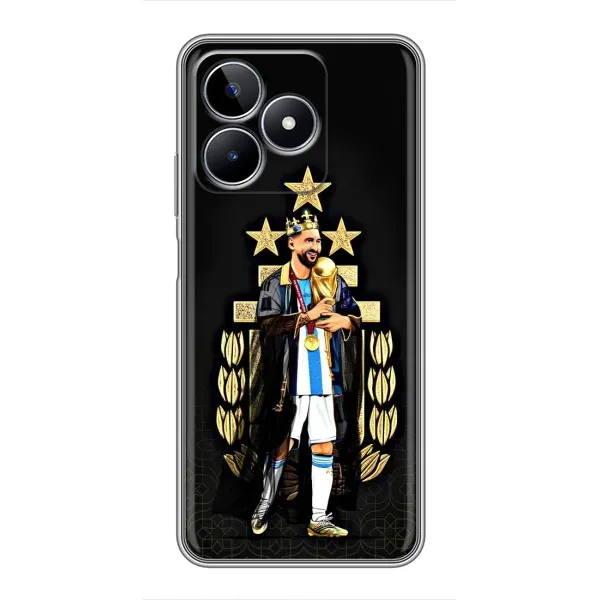 Чехол с принтом «Месси Король» для Realme C53