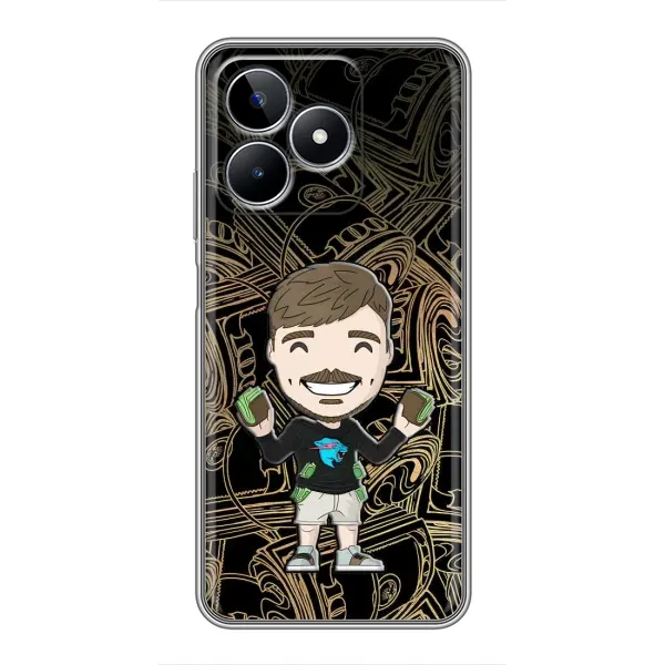 Чехол с принтом «Mister Beast» для Realme C53