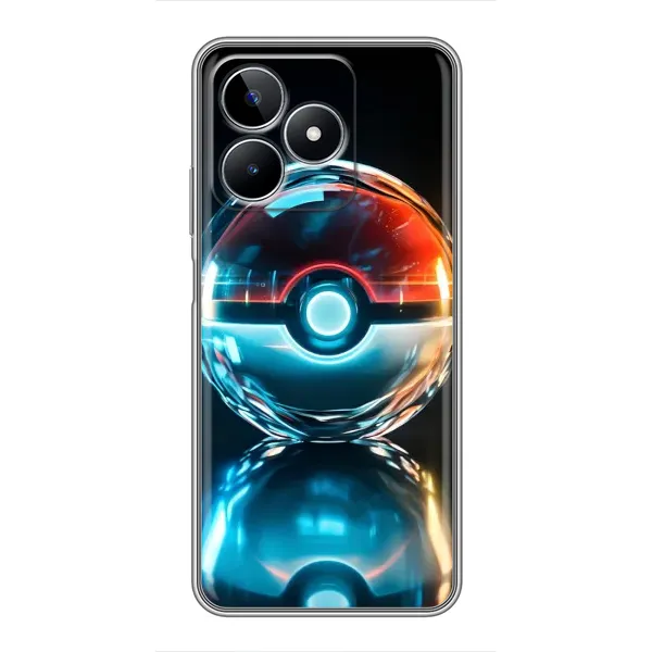 Чохол з принтом «М'яч Пікачу» для Realme C53