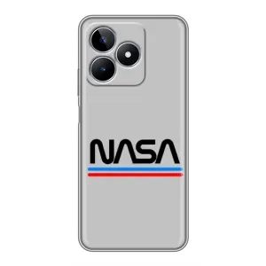 Чехол NASA для Realme C53 (AlphaPrint) (NASA)