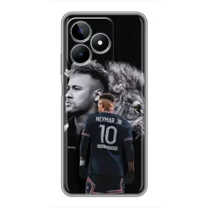 Чехол Неймар для Realme C53 (AlphaPrint) (Неймар Лев)