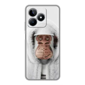 Чехлы с Обезьянами NFT для Realme C53 (AlphaPrint) (обезьяна NFT в тату)