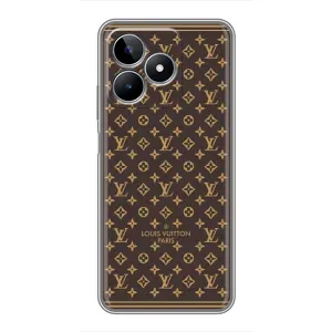 Чехлы Луи Витон для Realme C53 (AlphaPrint - LOUIS VUITTON) (обои LV)