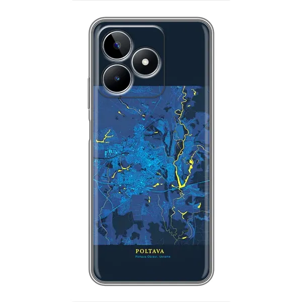 Чехол с принтом «Полтава» для Realme C53
