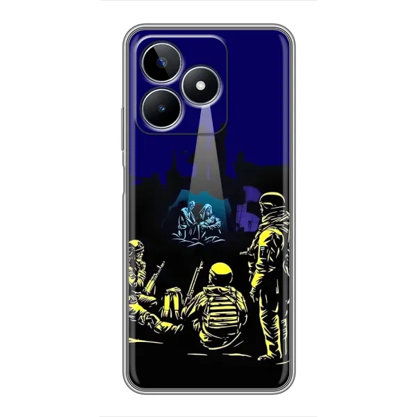 Чехол с принтом «Рождество в Украине» для Realme C53 Чехол с принтом «Рождество в Украине» для Realme C53