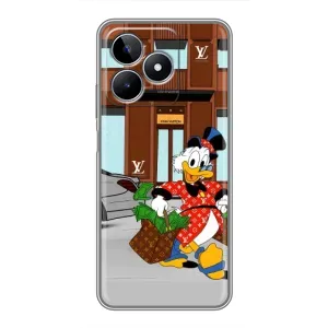 Чехлы для Realme C53 - Скрудж МакДак Louis Vuitton (PREMIUMPrint) (Скрудж ЛВ)