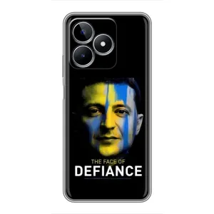 Чехол для Realme C53 (AlphaPrint - с принтом Зеленского) (В. Зеленский)