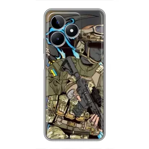Чехлы с картинкой ЗСУ для Realme C53 (AlphaPrint)