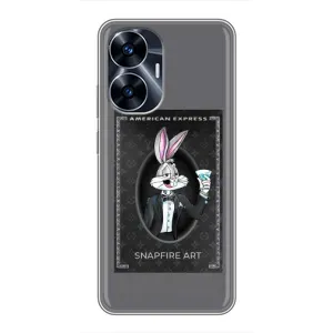 Бренднові Чохли для Realme C55 - (PREMIUMPrint) (Бакс Бані LV)
