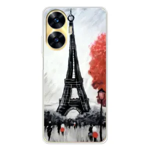 Чохол Ейфелева Вежа Realme C55 - (AlphaPrint) (Вежа в Парижі)