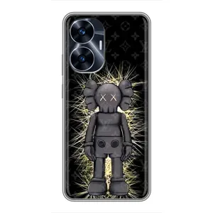 Чохли для Realme C55 - Bearbrick Louis Vuitton (PREMIUMPrint) (Bearbrick LV)