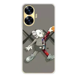Чохли для Realme C55 - Bearbrick Louis Vuitton (PREMIUMPrint) (Беарбрік Джордан)