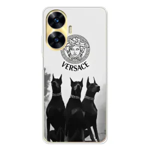 Чохли VERSACE для РiалMi С55 (PREMIUMPrint) (Доберман Версаче)