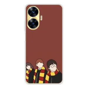 Чохли з Гаррі Поттером для Realme C55 (AlphaPrint) (Гарі з друзями)