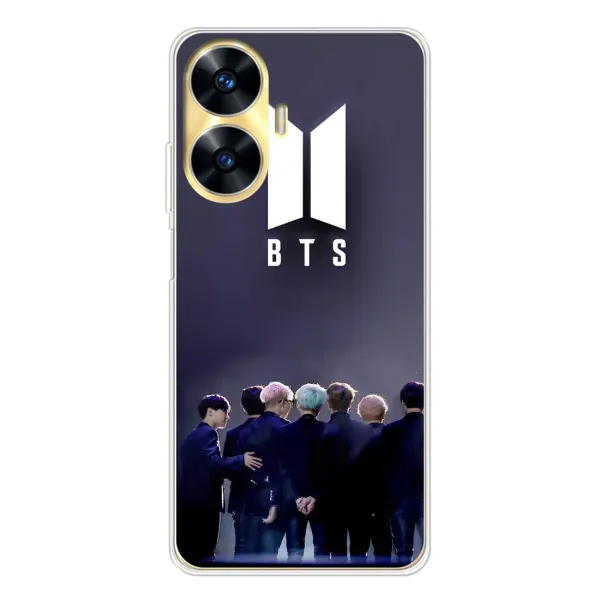 Чохол з принтом «Група BTS» для Realme C55 Чохол з принтом «Група BTS» для Realme C55