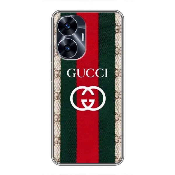 Чохол з принтом «Gucci дизайн» для Realme C55 Чохол з принтом «Gucci дизайн» для Realme C55
