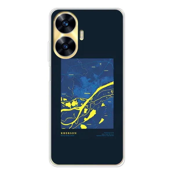 Чохол з принтом «Херсон» для Realme C55