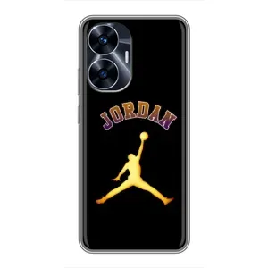Чохли для Realme C55 - з картинкою JORDAN (AlphaPrint) (Jordan Gold)