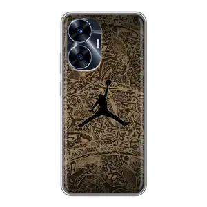 Чехлы для Realme C55 - с картинкой JORDAN (AlphaPrint)