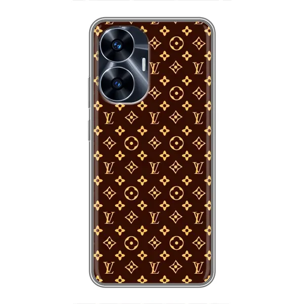 Чохол з принтом «лого LOUIS VUITTON» для Realme C55 Чохол з принтом «лого LOUIS VUITTON» для Realme C55