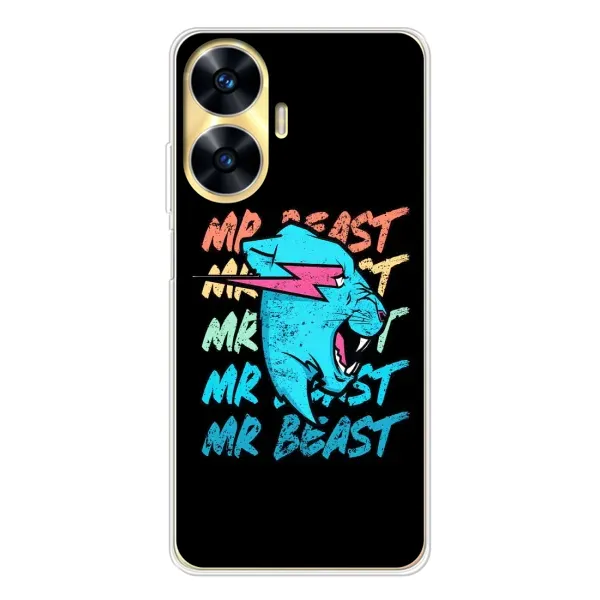 Чохол з принтом «logo Mr beast» для Realme C55