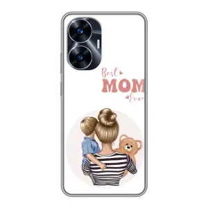 Чохли для мами на Realme C55 (Мама і син)