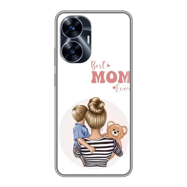 Чехол с принтом «Мама и сын» для Realme C55