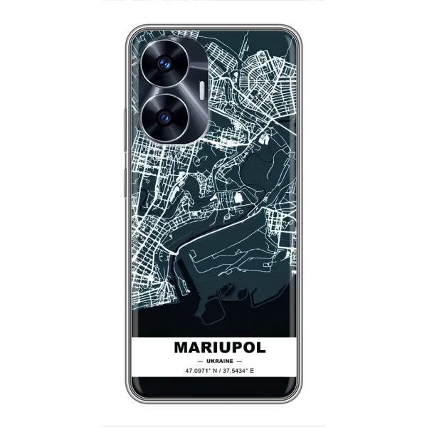 Чохол з принтом «Маріуполь» для Realme C55